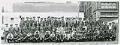 Image of U.S. Post office employees in front of Jackson Station, Seattle, June 1956