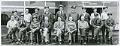 Image of U.S. Post office employees in front of Northgate Station, Seattle, June 1956