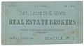Image of Day, Latimer, & Wood business card, circa 1885
