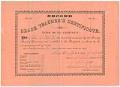 Image of Teaching certificate for Lillie Pauline White, King County, November 12, 1887