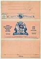 Image of Admiral Line Ma-Chiong score card, circa 1925