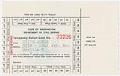 Image of Temporary Ration Card No. 33726, 1962