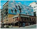 Image of Warshal's wall mural postcard, circa 1977