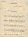 Image of Rev. Robert E. Dunlap's letter from Mayor J.T. Ronald, October 3, 1893