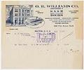 Image of O.B. Williams Co. receipt, September 2, 1915