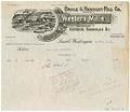Image of Brace & Hergert Mill Co., Western Mills receipt, April 10, 1911
