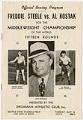 Image of Al Hostak and Freddie Steele boxing program, July 26, 1938