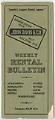 Image of Weekly Rental Bulletin, Seattle, April 21,1928