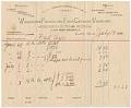 Image of Washington Produce and Fruit Growers Union sales account for Fred Cyr, July 13, 1896
