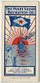 Image of Puget Sound Navigation Company brochure, circa 1909