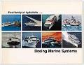 Image of Boeing Marine Systems brochure, circa 1972
