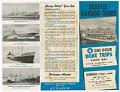 Image of Seattle Harbor Tours brochure, circa 1965