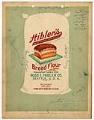 Image of Hibler's Bread Flour bag design, 1926