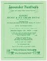 Image of Lavender Panthers picnic flier, August 12, 1989