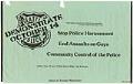 Image of Flier for Union of Sexual Minorities picket line, October 14, 1975