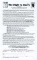 Image of The Right to Marry order form, 1996