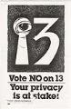Image of Your privacy is at stake! poster, 1978