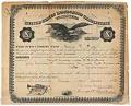 Image of George F. Frye Master of Steam Vessels Certificate, 1873