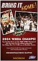 Image of Seattle Storm championship celebration flier, 2004