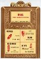 Image of Favorite Programs On Your Dial radio schedule, 1949