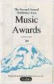Image of Northwest Area Music Awards program, April 1989