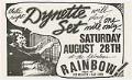 Image of Dynette Set concert poster, August 28, 1982