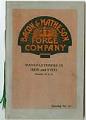 Image of Bacon & Matheson Forge Company, Catalog No. 21, 1921