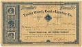 Image of Yesler Wood, Coal, & Lumber Co. stock certificate, 1890