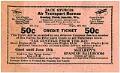 Image of Jack Sturgis Air Transport Bureau ticket, circa 1930