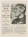 Image of Silver Skis program, 1936