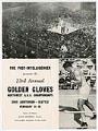 Image of Golden Gloves program, February 1958