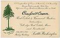 Image of Crawford & Conover business card, circa 1900