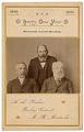 Image of New Year's Day greeting card, January 1, 1890