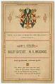 Image of New Year's Day greeting card, January 1, 1887