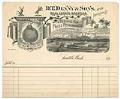 Image of D.T. Denny & Sons receipt, 1890