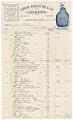 Image of Louch, Augustine & Co. grocery bill, January 31, 1901