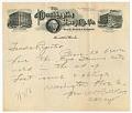 Image of Washington Shoe Mfg. Co. letter, July 7, 1908