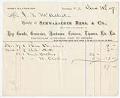 Image of Schwabacher Bros. & Co. receipt, December 31, 1877