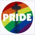 Image of Seattle Pride sticker, 2016