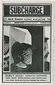 Image of Subcharge, news magazine of Rock Theatre, Seattle, February 1985