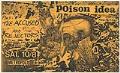 Image of Poison Idea, The Accused, and Rejectors concert poster, circa 1983
