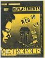 Image of Replacements, Accused, and 10 Minute Warning concert poster, November 30, 1983