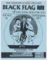 Image of Black Flag, SWA, and Tom Troccoli's Dog concert poster, August 20, 1985