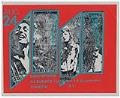 Image of Blackouts and Mental Mannequin concert flier, circa 1981