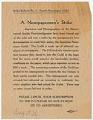Image of Seattle Newspaper Guild Strike Bulletin No. 1, August 1936