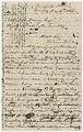 Image of William Pickering's letter to Arthur Denny about Lincoln assassination, Washington, DC, May 4, 1865