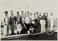 Image of Stan Sayres with his hydroplane crew, Seattle, circa 1952