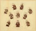 Image of Officers of last Volunteer Fire Department, circa 1889