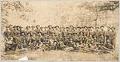 Image of Members of Washington National Guard, Company A, 2nd Infantry, posing together, 1914