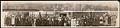 Image of Seattle skyline and suffragists, 1915